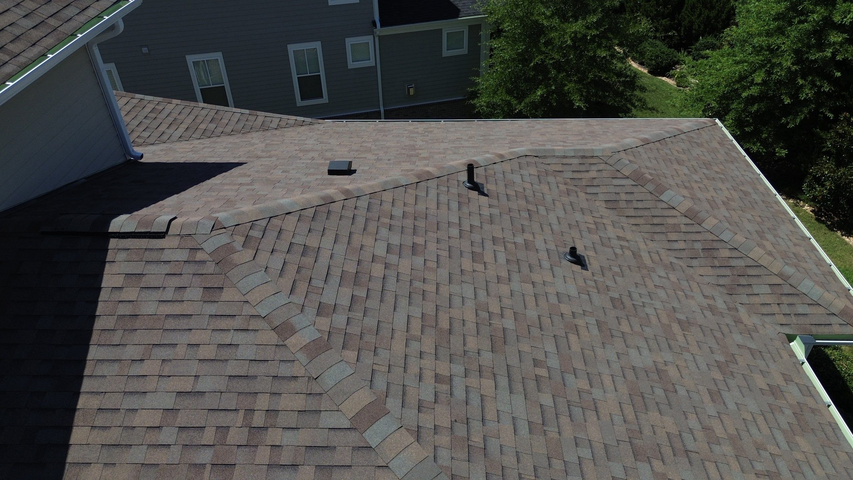 Architectural Shingle and Metal Roof Replacement in Franklin by Shinglesmiths Roofing