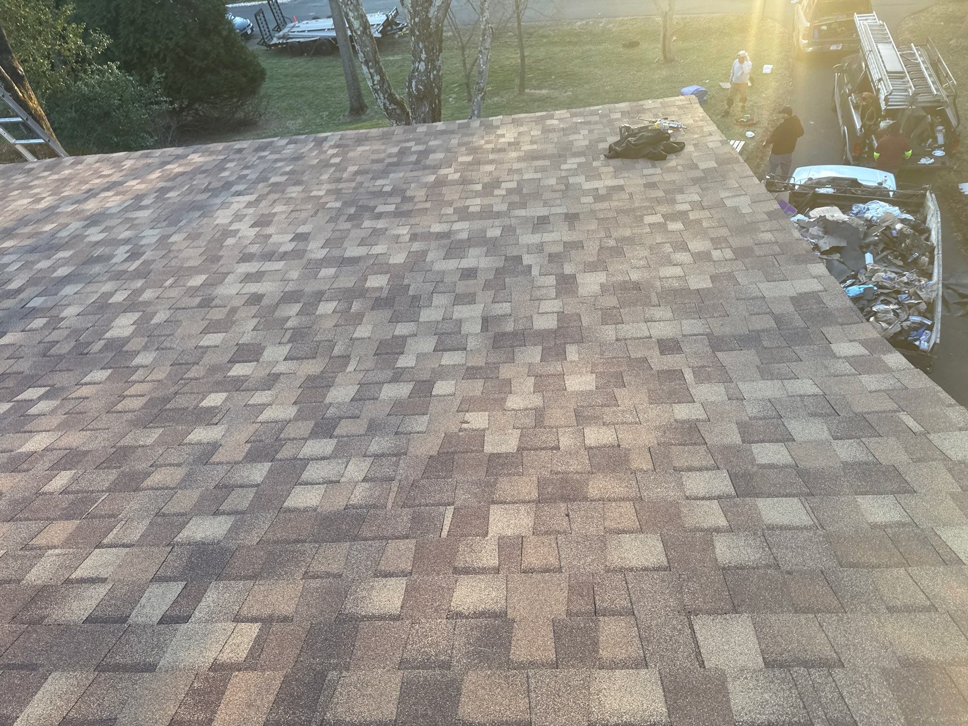 Great Falls: Residential Roof Replacement with CertainTeed Landmark Pro in Max Def Resawn Shake by RM Banning, Inc.