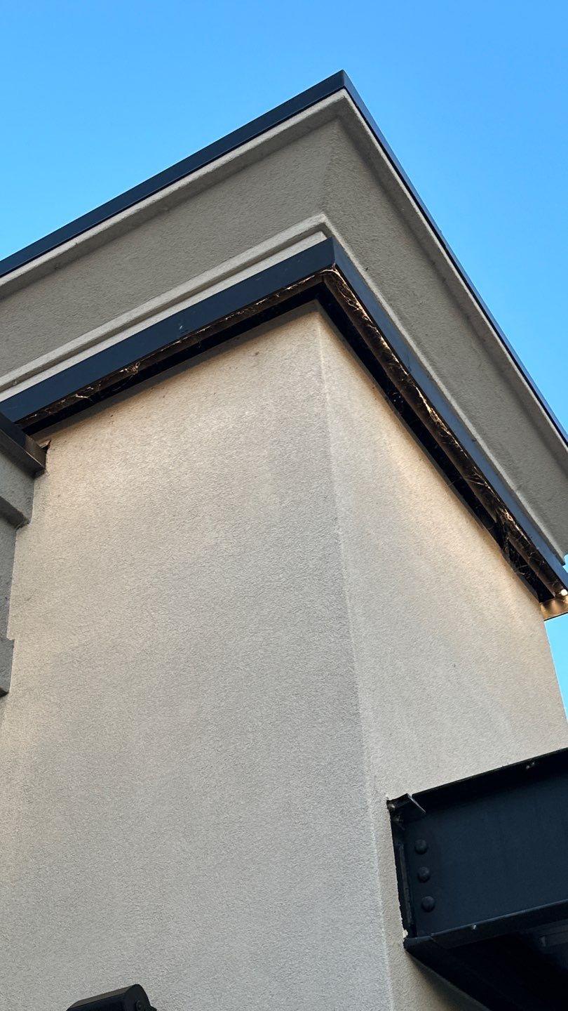 Restaurant wash to get rid of cobwebs by Property Cleaning Experts, LLC