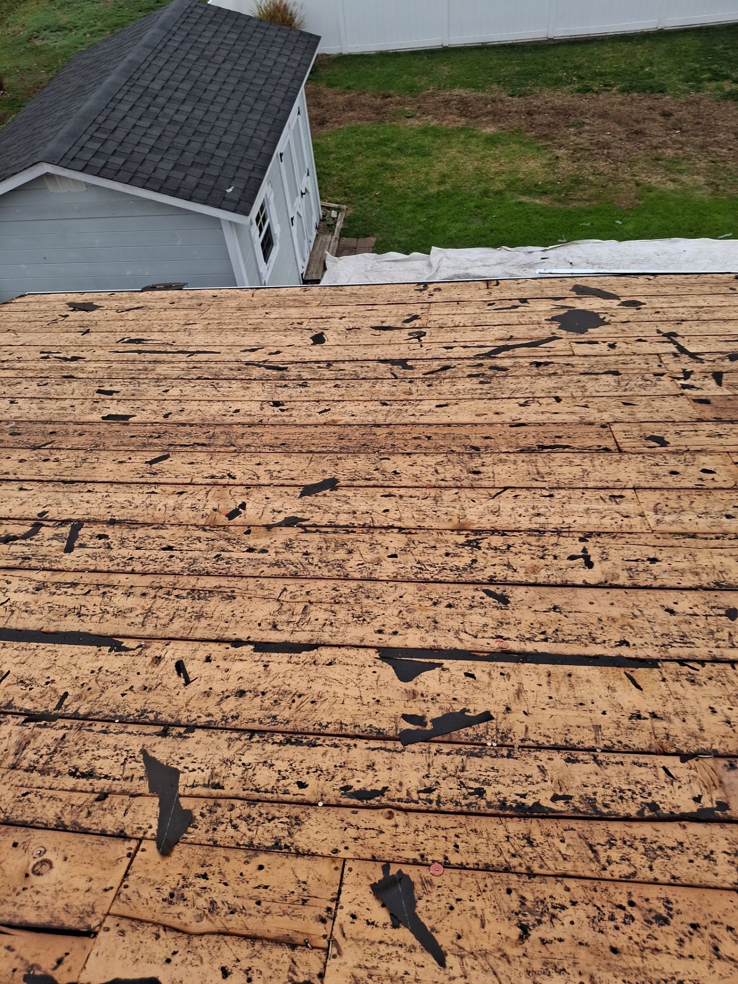 Residential Roofing Installation using GAF Timberline HDZ Pewter Gray by Rainstoppers Roofing