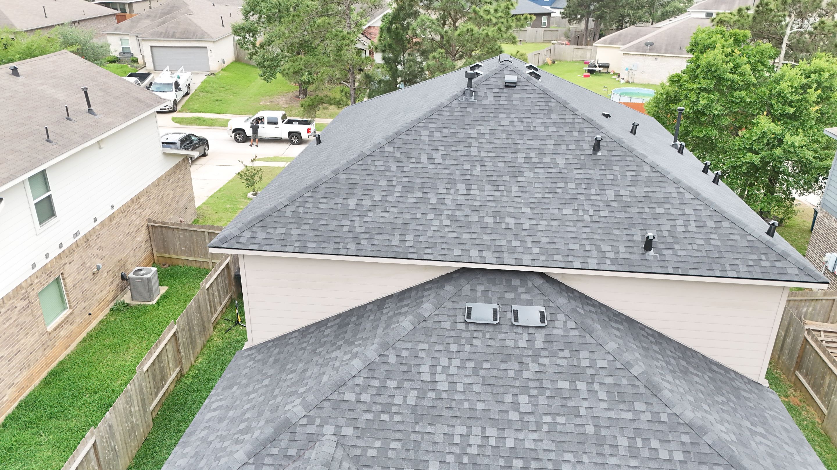 Project in Magnolia, Texas by Roof Top Innovations 