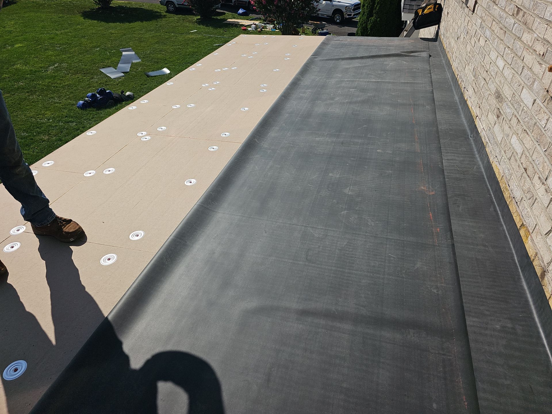 Roof Replacement - Asphalt and EPDM, Soffit, Gutters, Pine  by Winchester Roofing