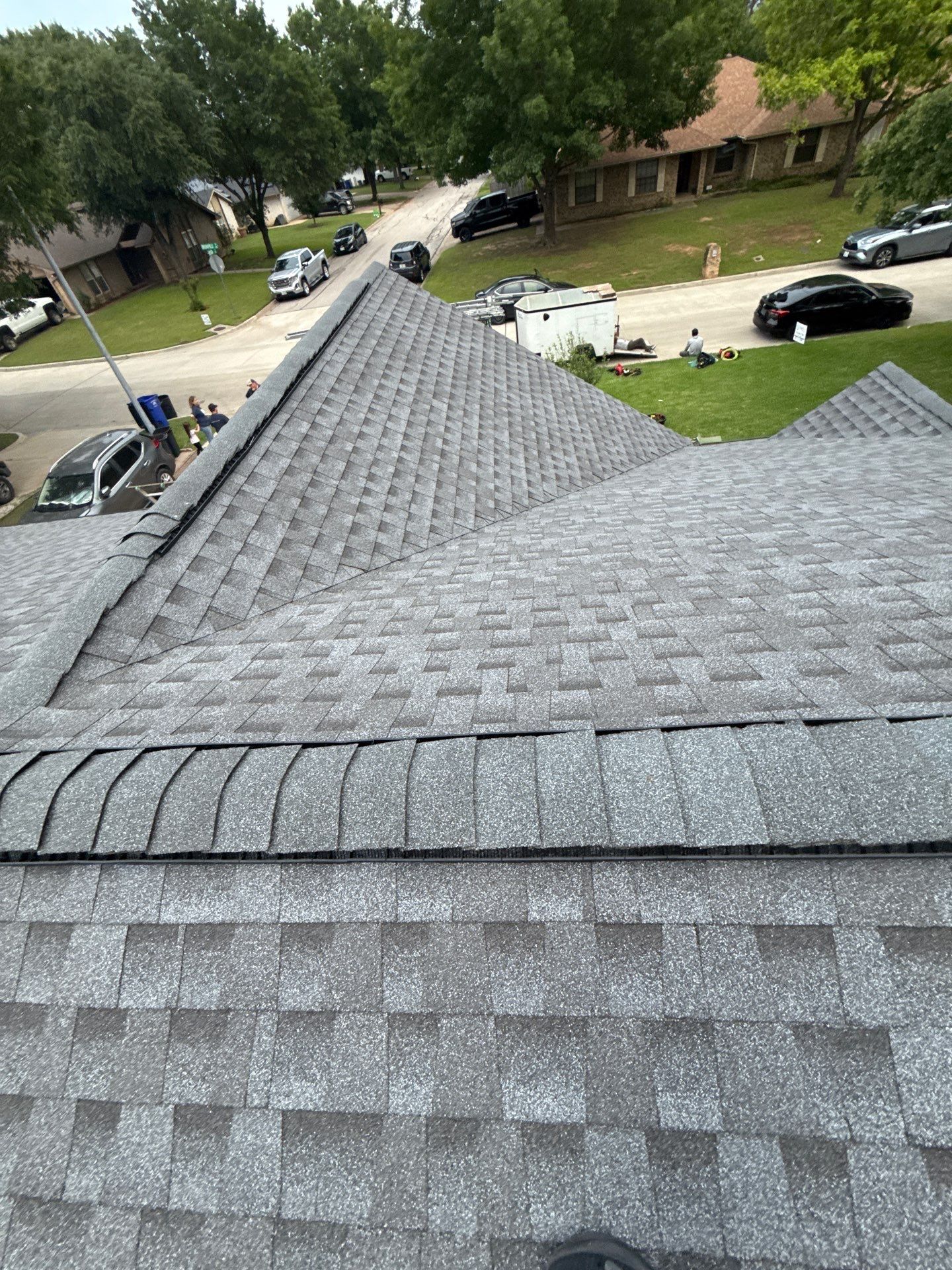 GAF Timberline HDZ - Pewter Gray  by Top Sun Roofing
