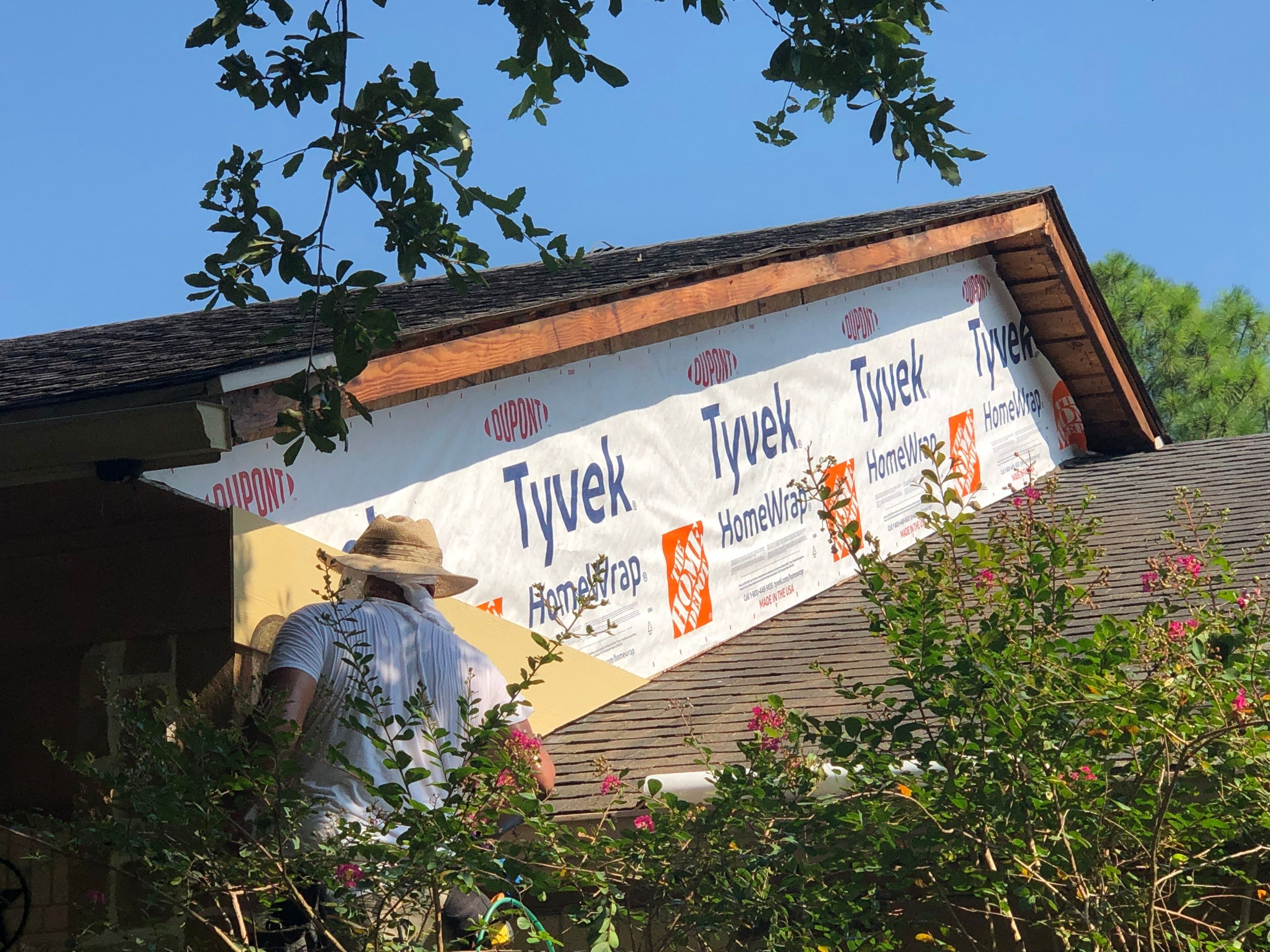 Siding Installation using Fiber Cement James Hardie by V General Contractors 