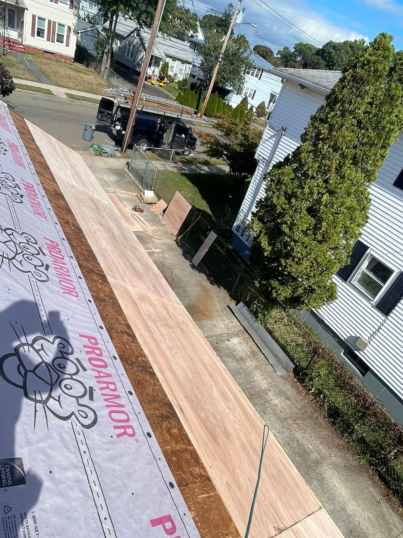 Residential Roofing Installation using Owens Corning TruDefinition Duration - Estate Gray by A Plus Exterior