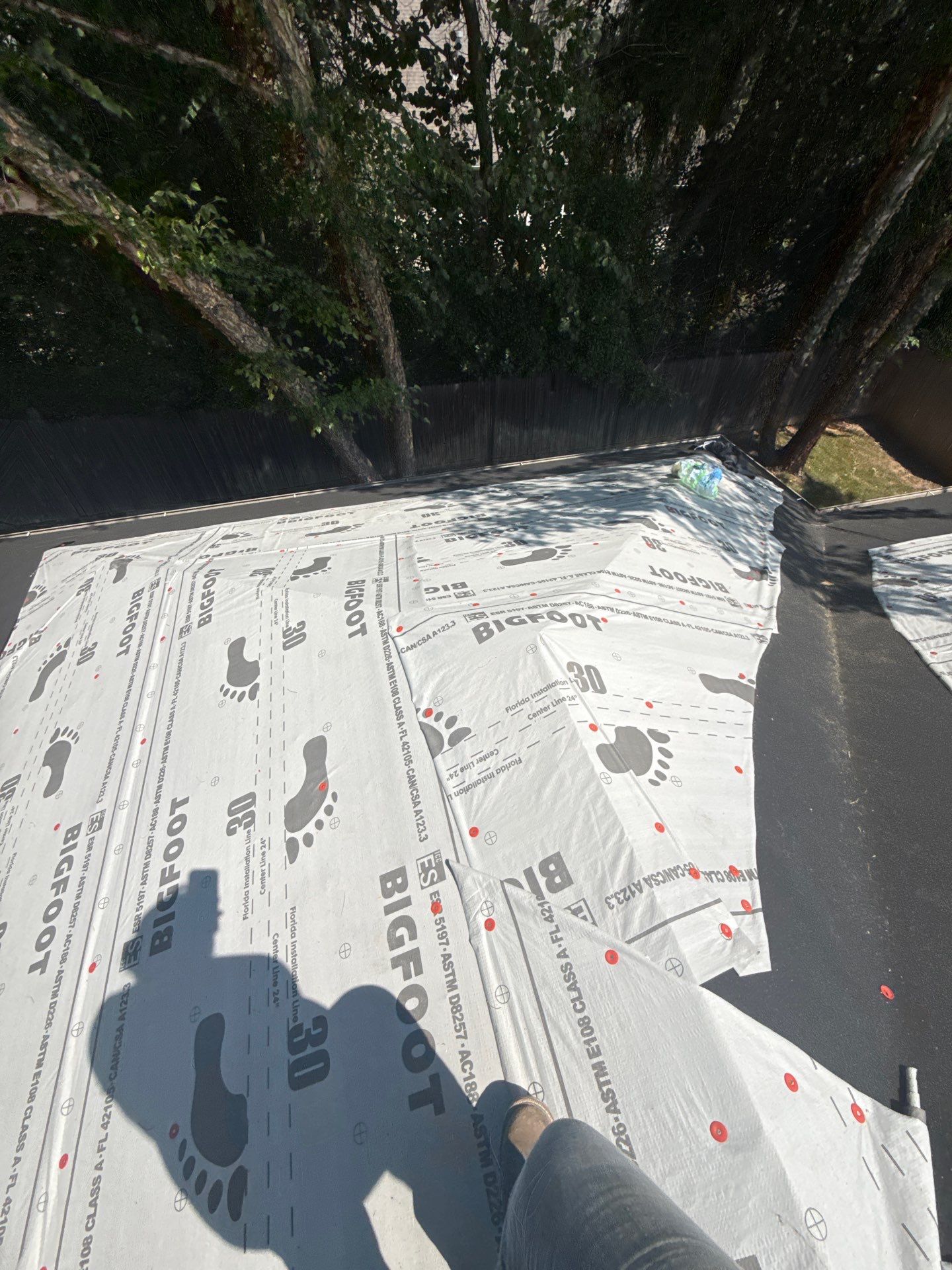 Boise Commercial Roof Replacement with Brown Architectural Shingles by Olive Roofing
