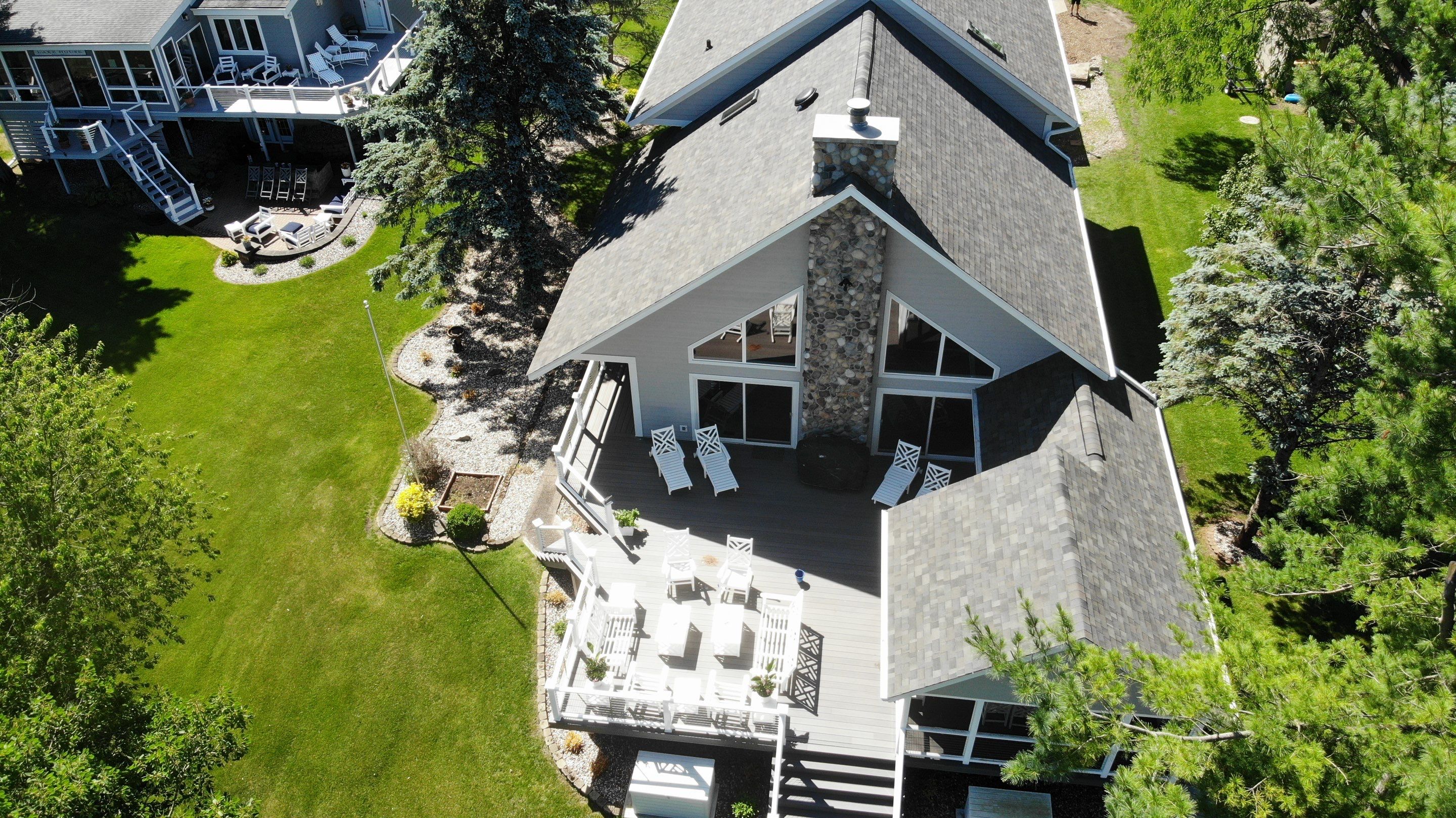 Nekoosa Residential Roof Replacement with Architectural Shingles and Skylights by Mr Roof & Remodeling Co