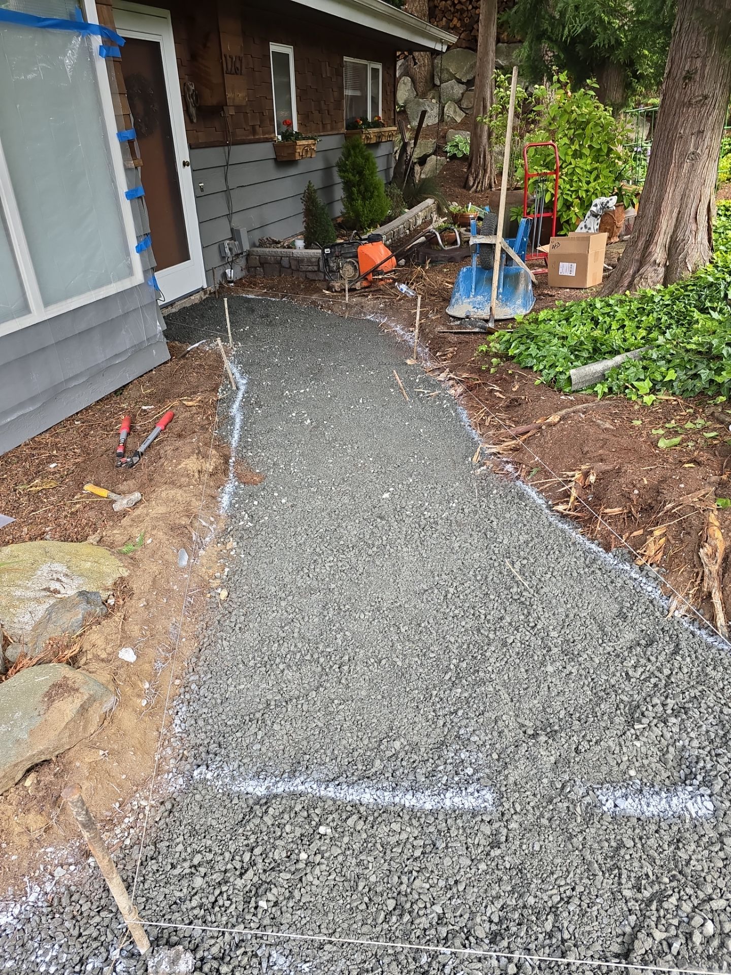 Gerry | Concrete Driveway & Walkway by Jireh Asphalt & Concrete Inc 