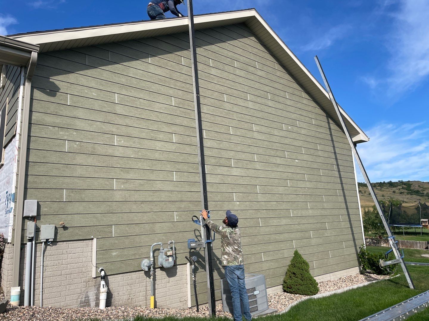 Siding Installation using LP SmartSide by Weather-Tite Exteriors LLC