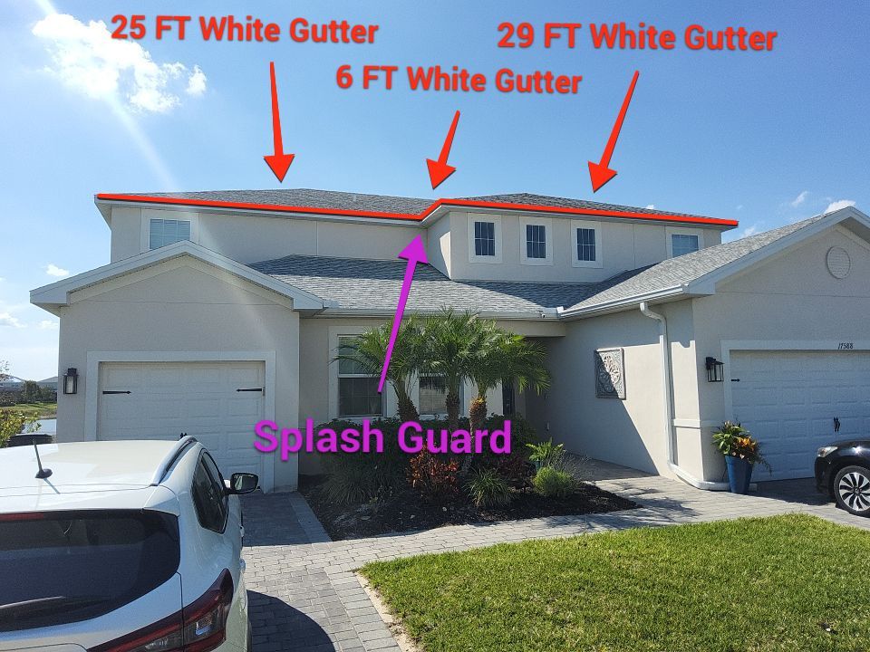 Downspout Installation for Oceanfront Homes in Punta Gorda FL by Gutter Professors