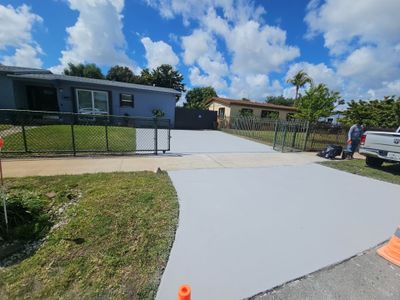 Painted Driveway