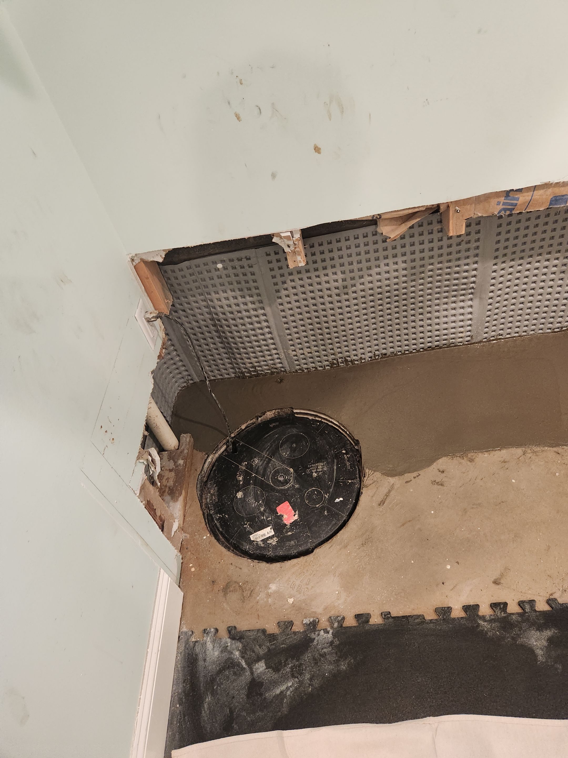 Interior French Drain Madison NJ by Pure Service Pro, LLC 