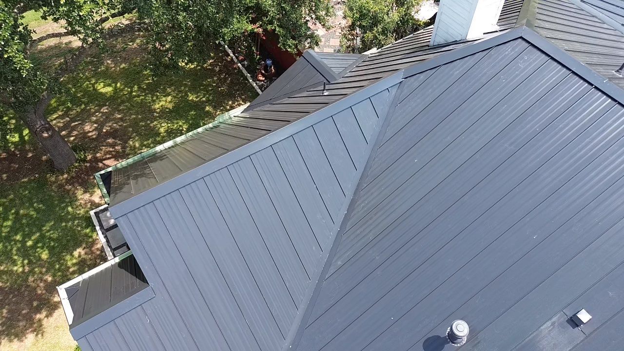 Matte Black - L&A Metals Class 4 UL 2218 Standing Seam Metal by RoofsOnly.com