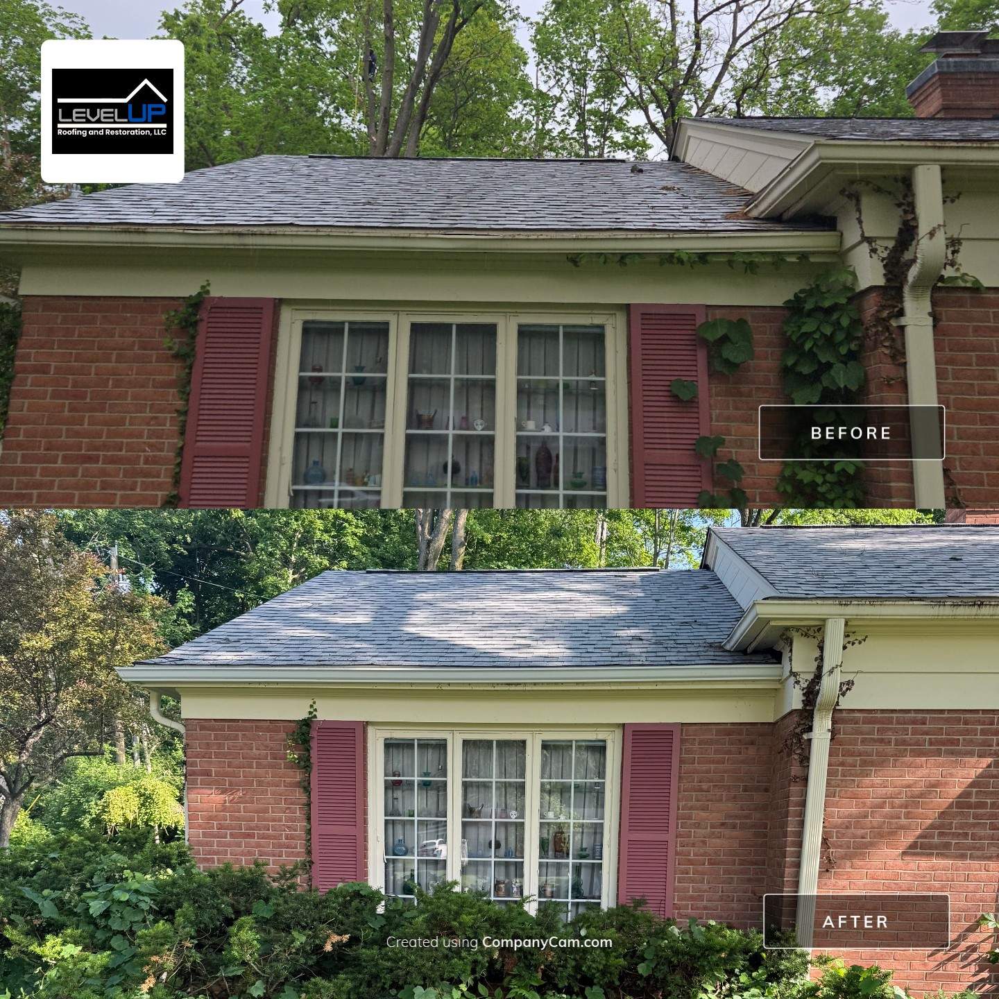 Even the smallest jobs make the biggest impact. by Level Up Roofing and Restoration Services LLC