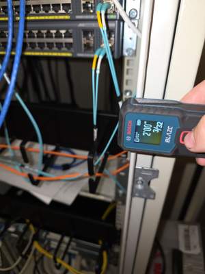 Structured cabling installation by CimaSolutions