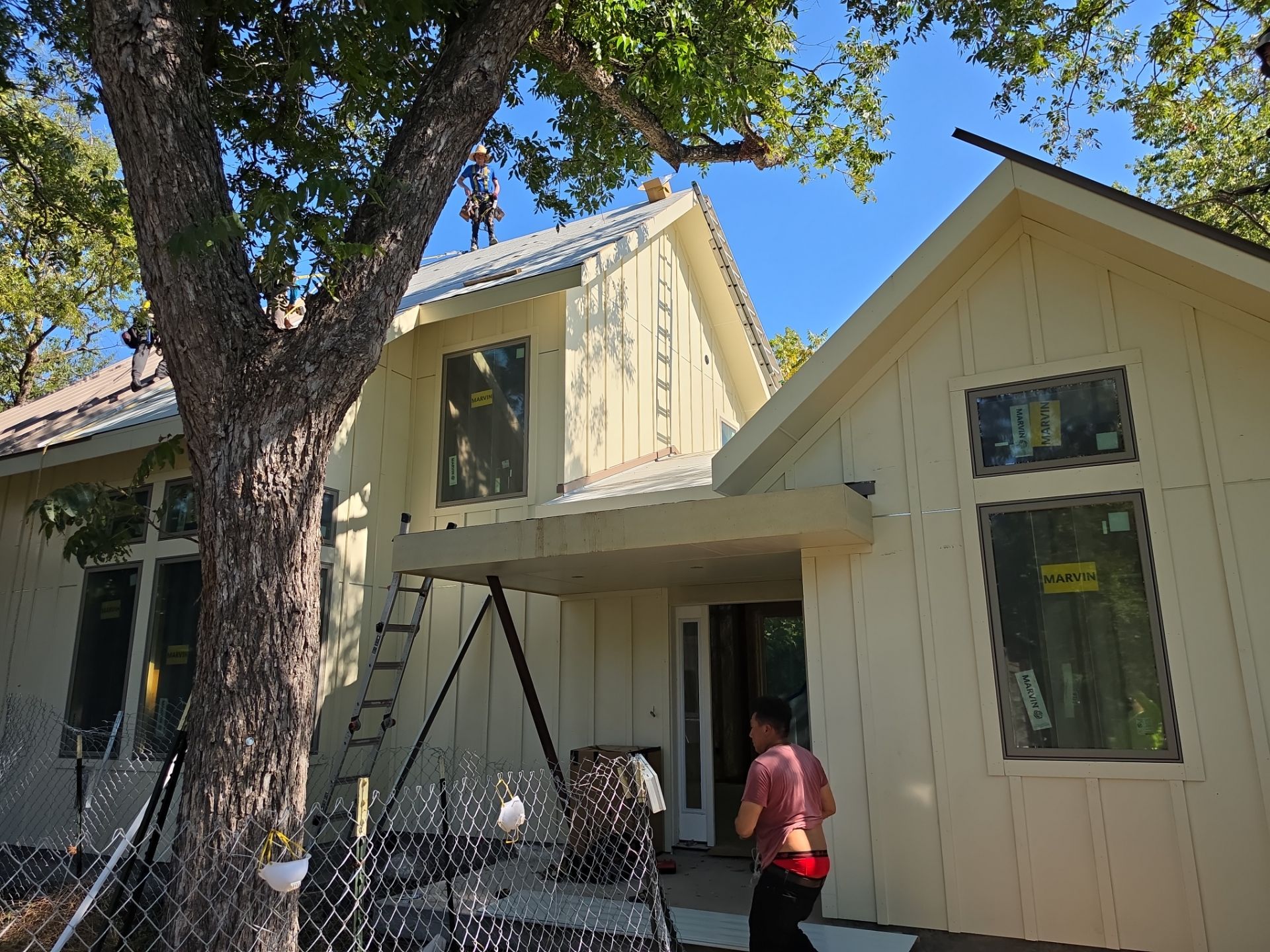Standing Seam ADU, Justin Lane by REPS Austin Area Roofer