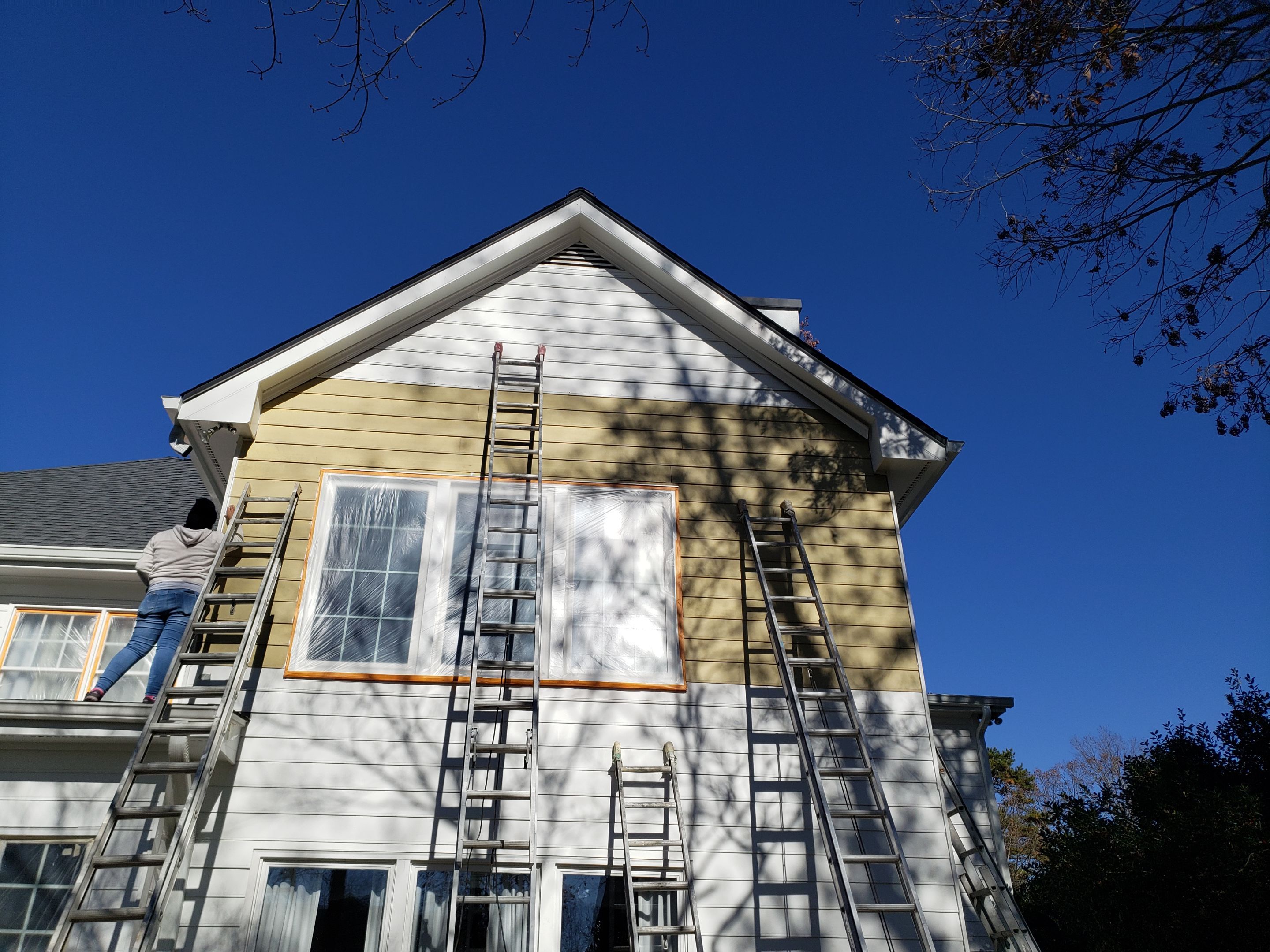 Exterior painting and Major carpentry by GonzalezPainters & Contractors Inc 