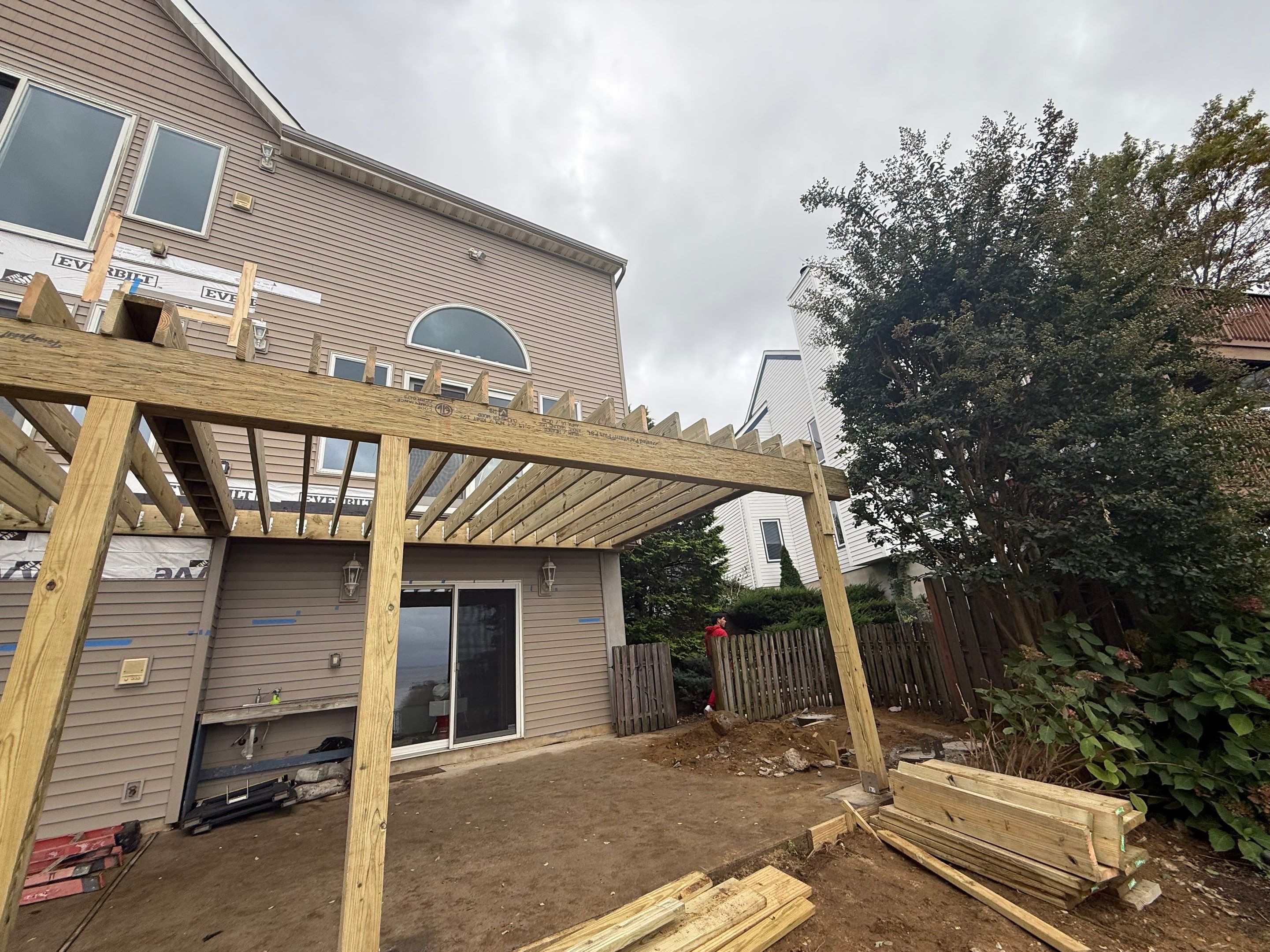 Waterfront deck In Keyport  by deck guardian