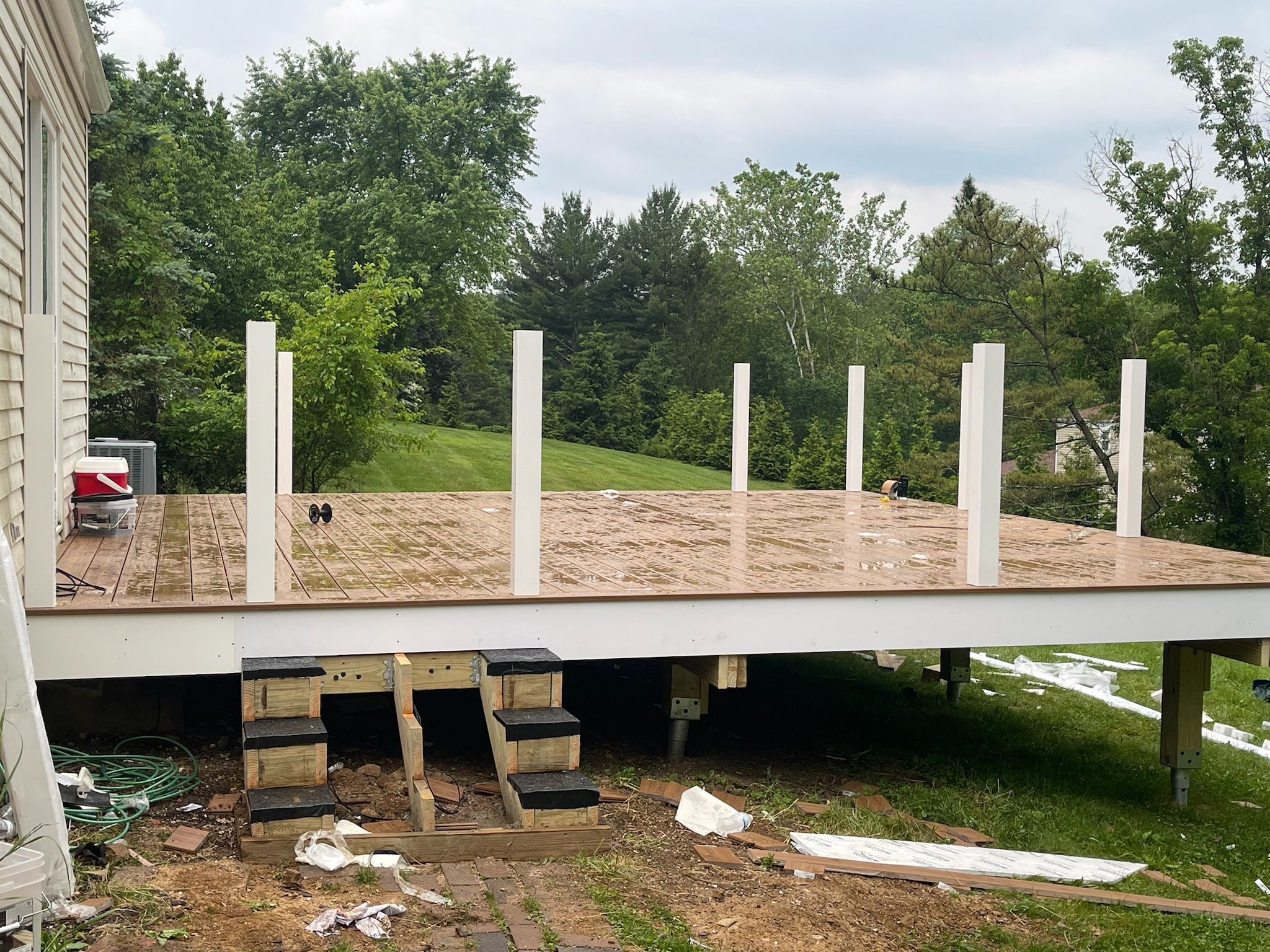 Project in Clinton Township by deck guardian