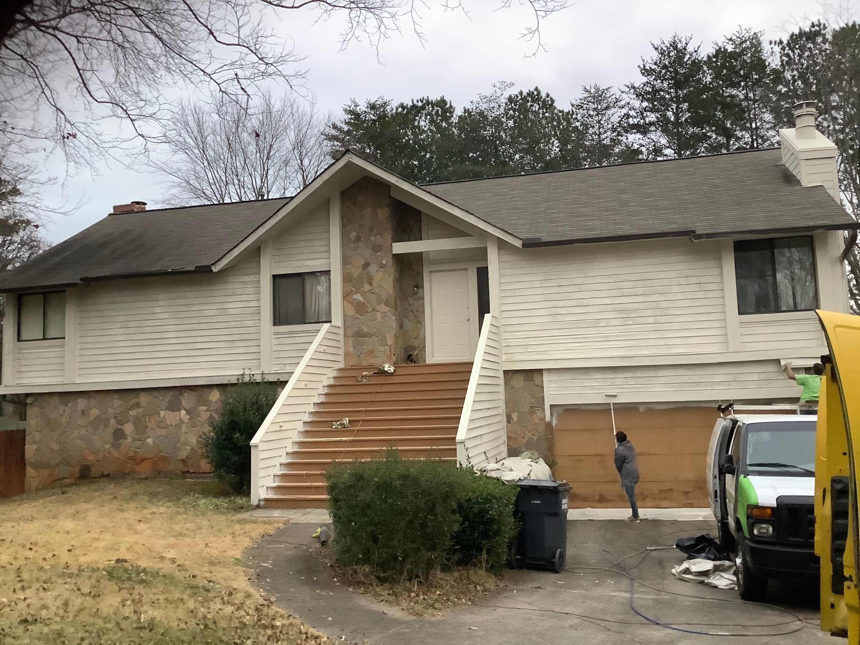 Full Exterior Siding Painting and Trim Update in Marietta by Swift Home Renovations