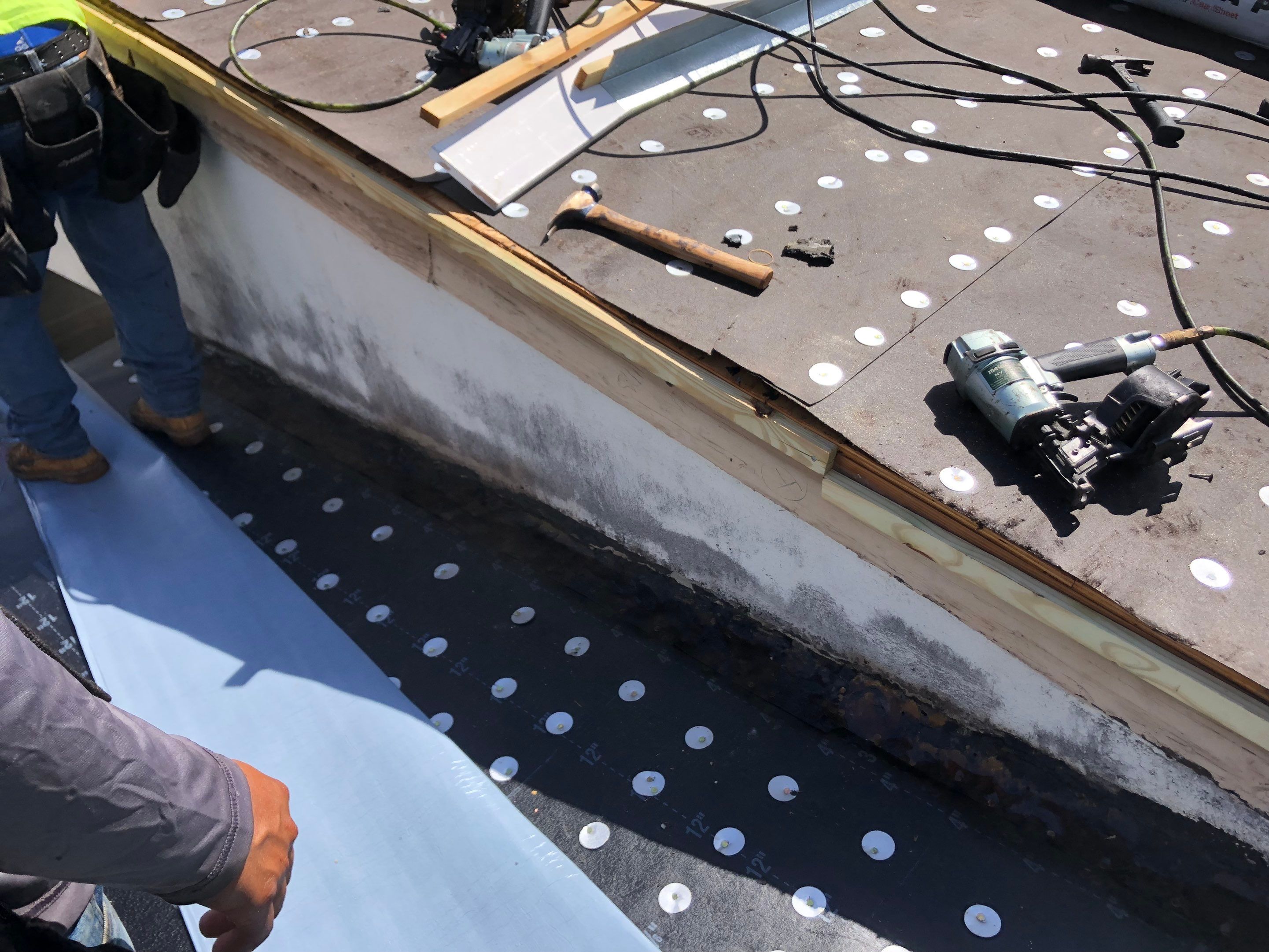 Residential Roofing Installation using Owens Corning Three Tab Shingles by First Due Roofing