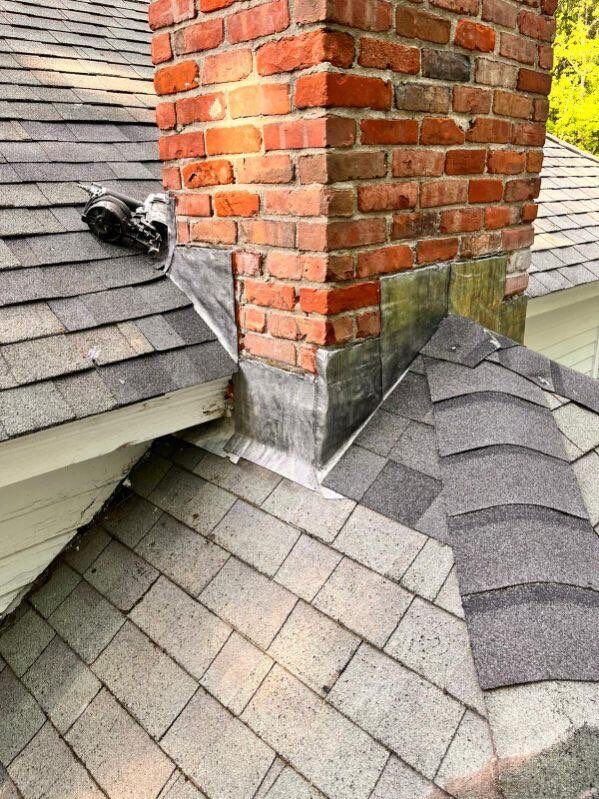 Chimney Reflashing & Roof Ventilation Upgrade | Harvard, MA by Mighty Dog Roofing of Greater Middlesex County