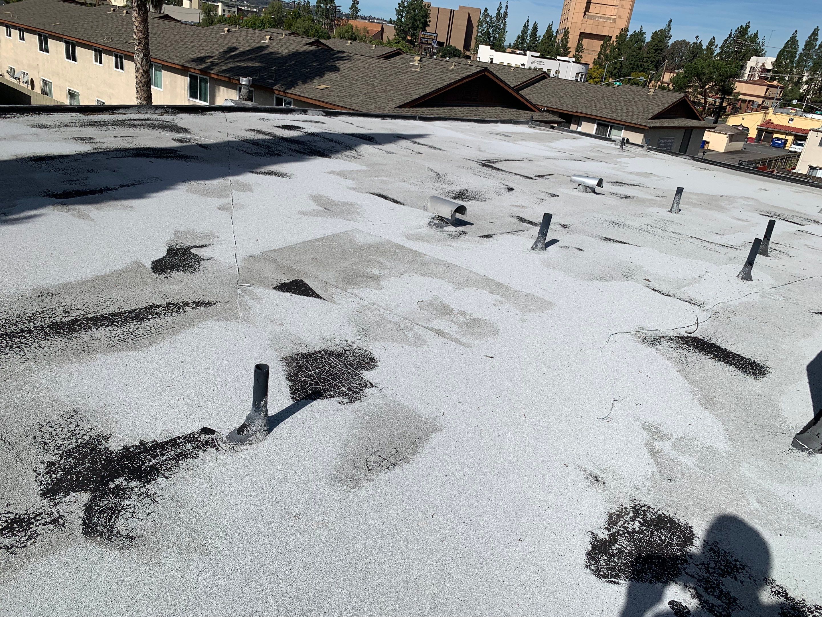 El Cajon Apartment Two-Ply Torch Down Roof Replacement by Zenith Roofing Services