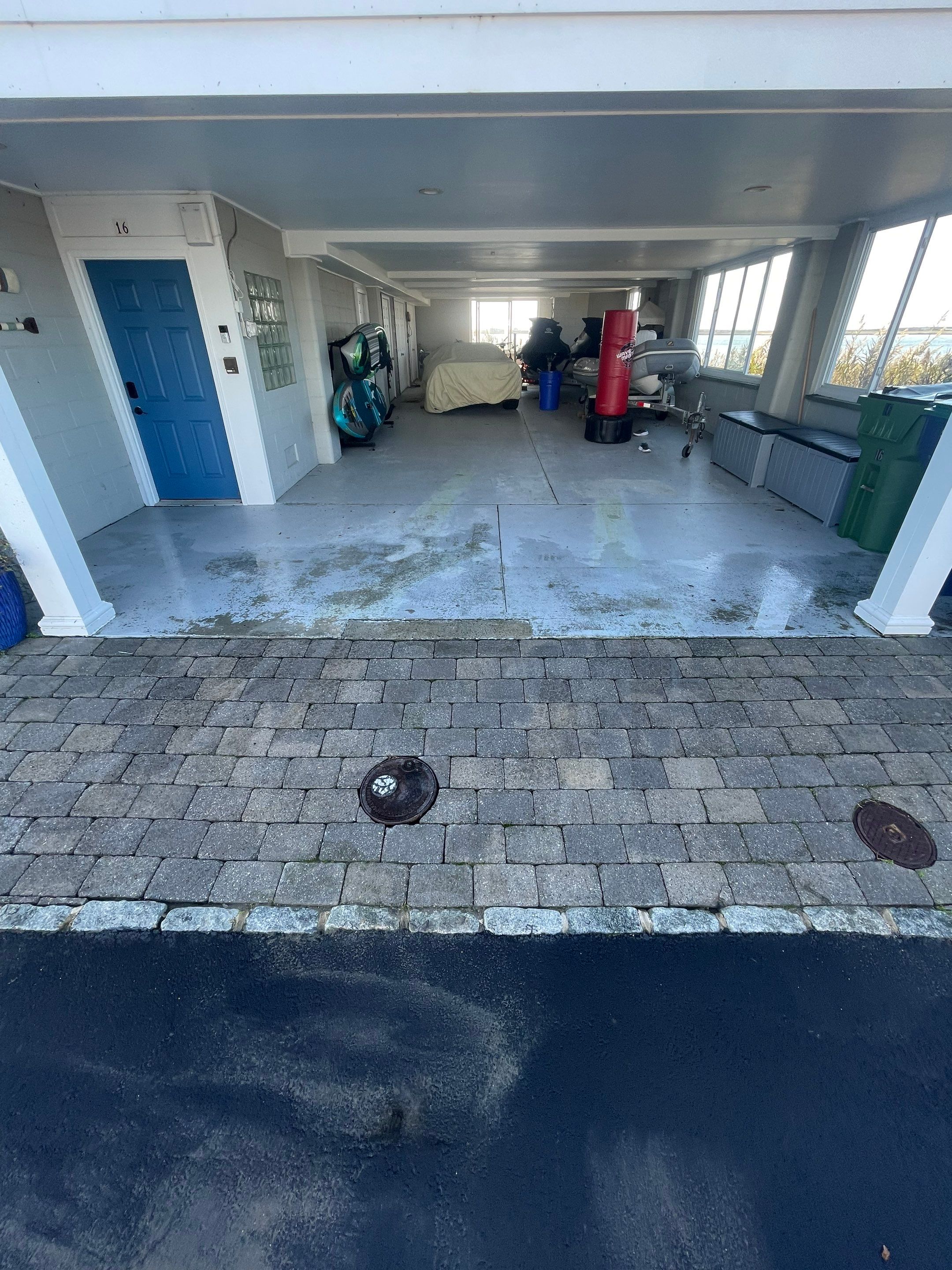 Pavers Cleaned & Concrete Cleaning by SJ Exterior