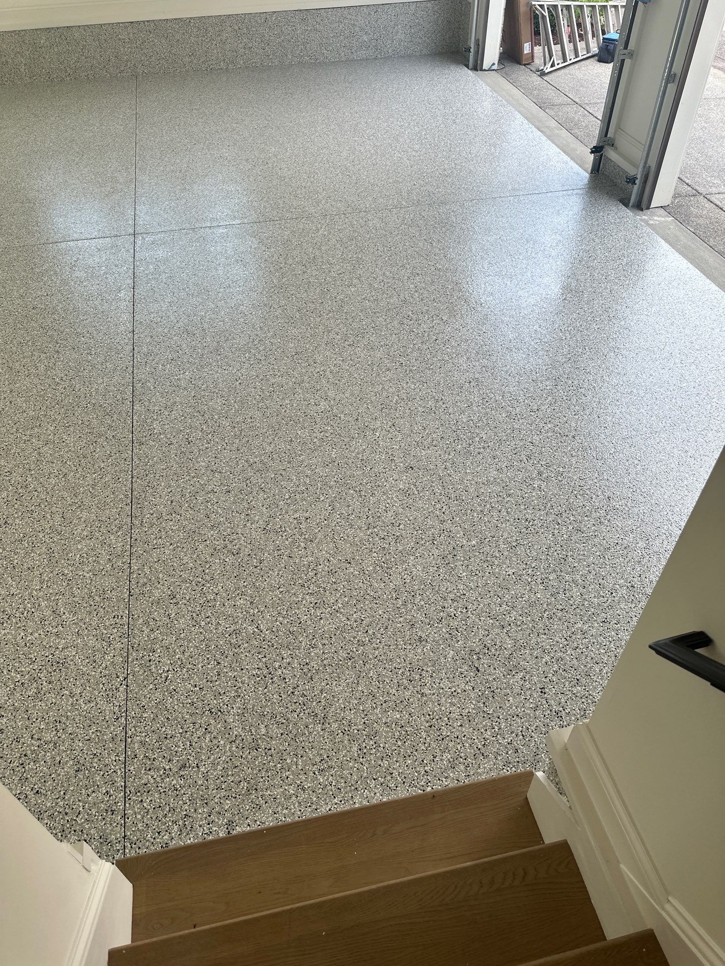 Garage Floor Coating using Cabin Fever by My Garage Floor Guys