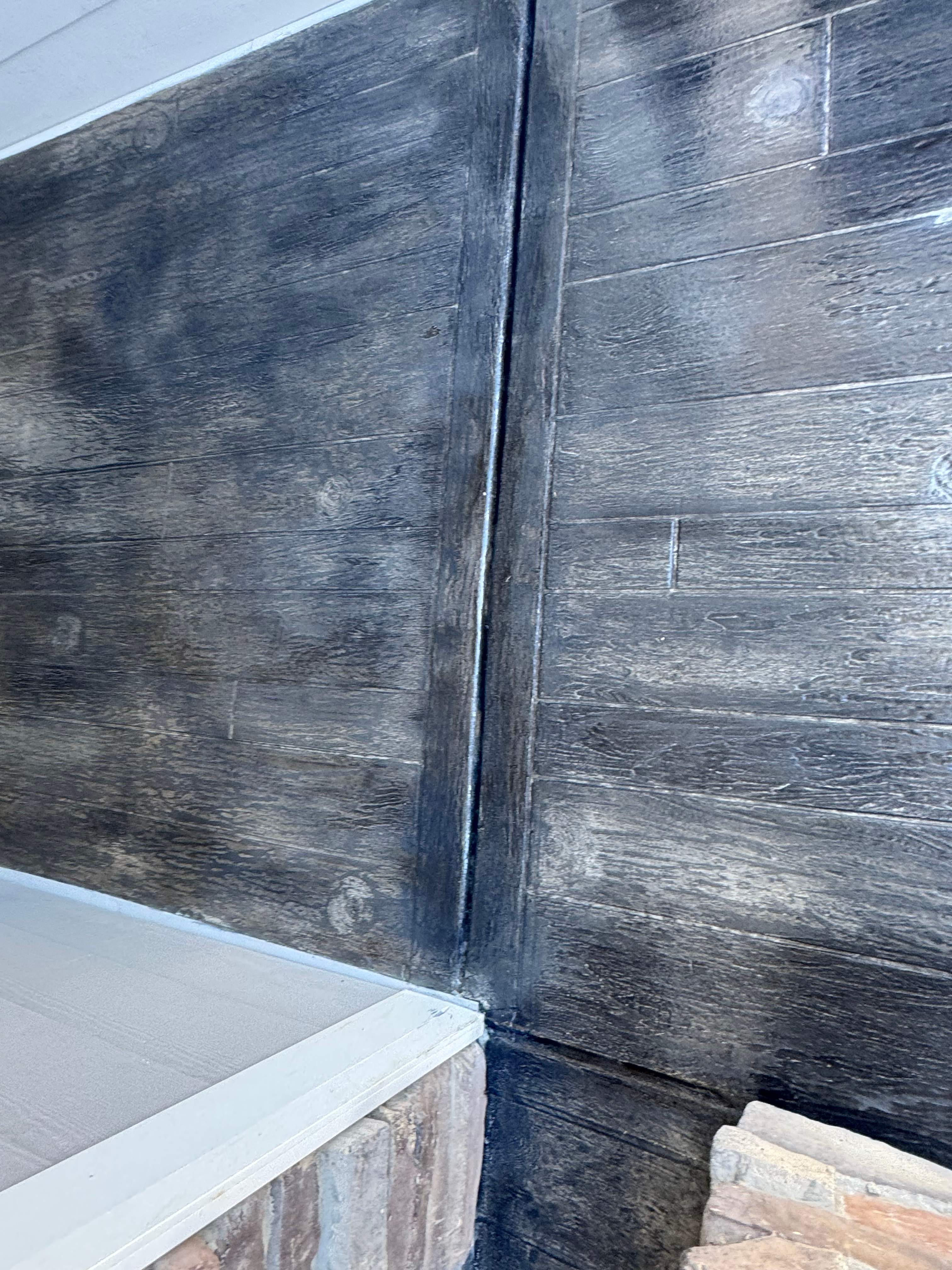 Custom Patio Overlay patios, Custom Flake Garage and Basement by Endure Concrete Coatings