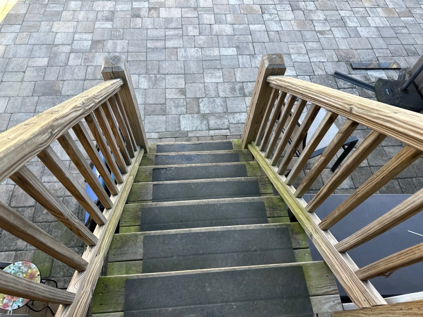 Weathered Deck using Wood Sealant by DuraSeal