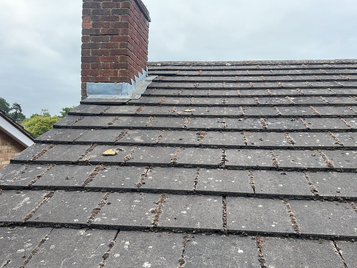 Roof - Driveway - Patio Clean using Honda 15lpm Low Pressure Washing Machine by Ges Exterior Cleaning ltd