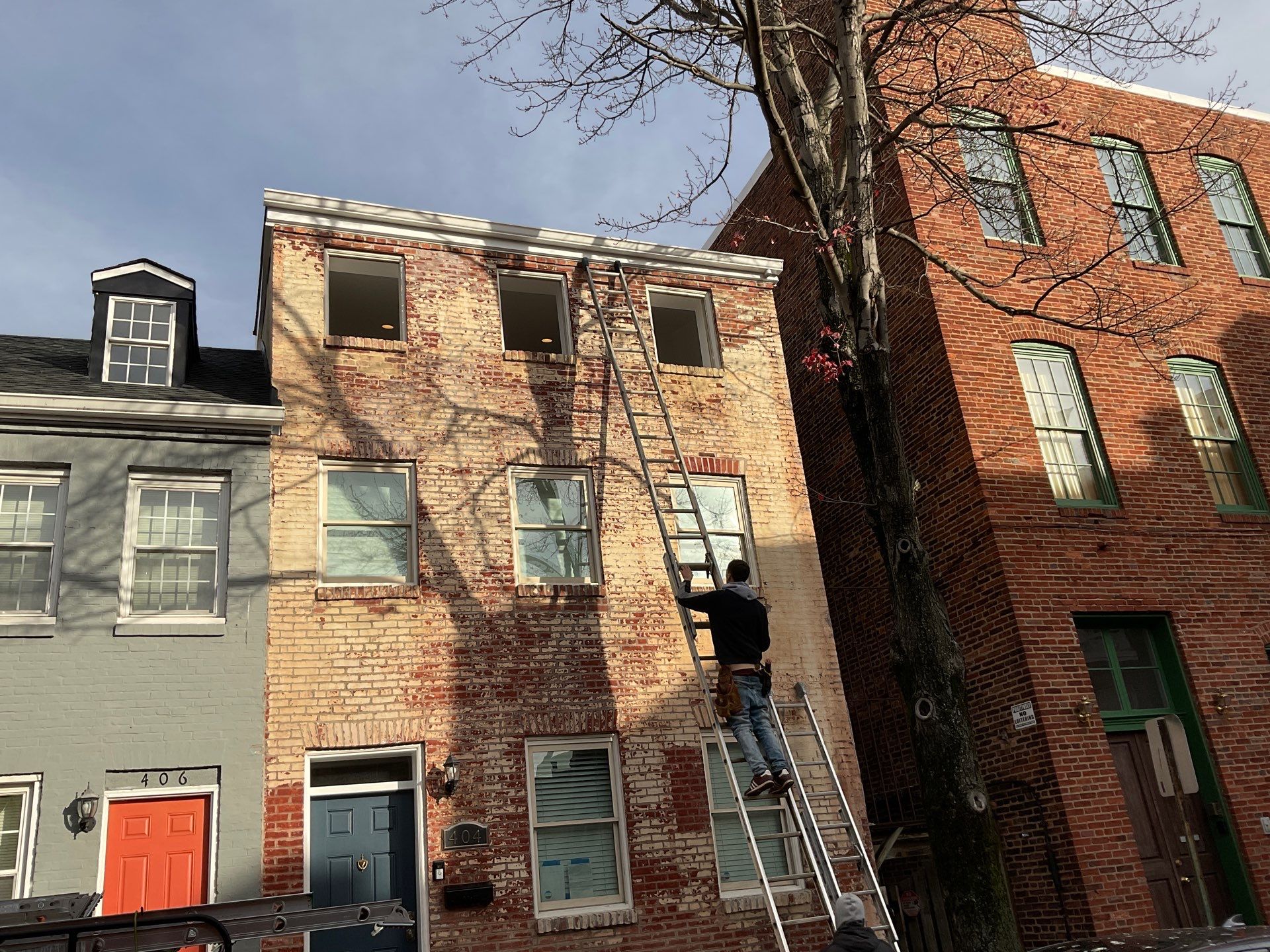 Residential Roofing Installation using Landmark Shingles by Alpha Design Services