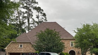Residential Roof Replacement using GAF HDZ - Barkwood