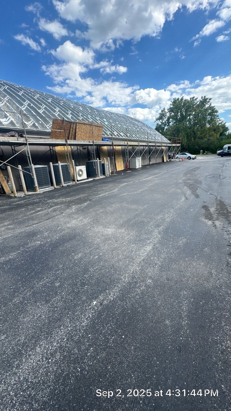 Project in Warrensville Heights by Commercial Roofing and Coating Systems 