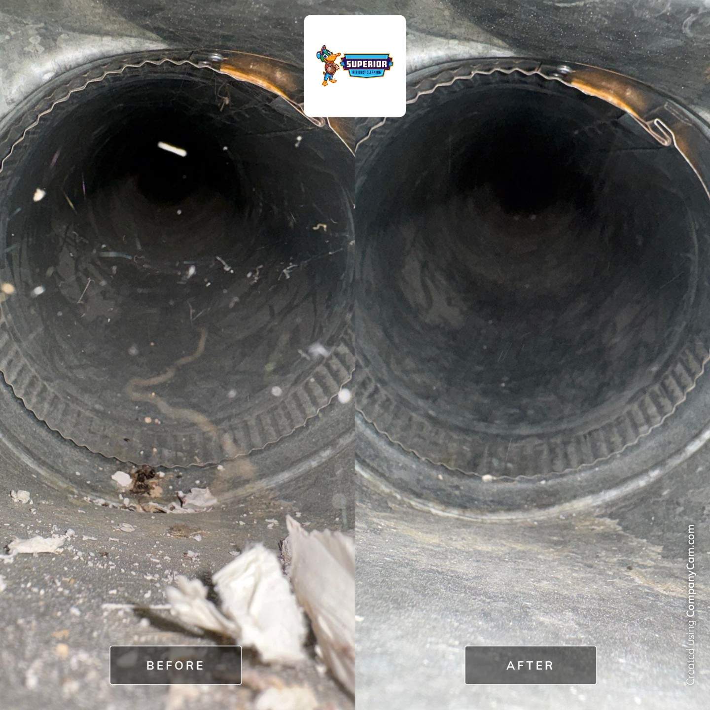 Air Duct Cleaning With a Vacuum Truck in Cranberry Township, PA by Superior Air Duct Cleaning
