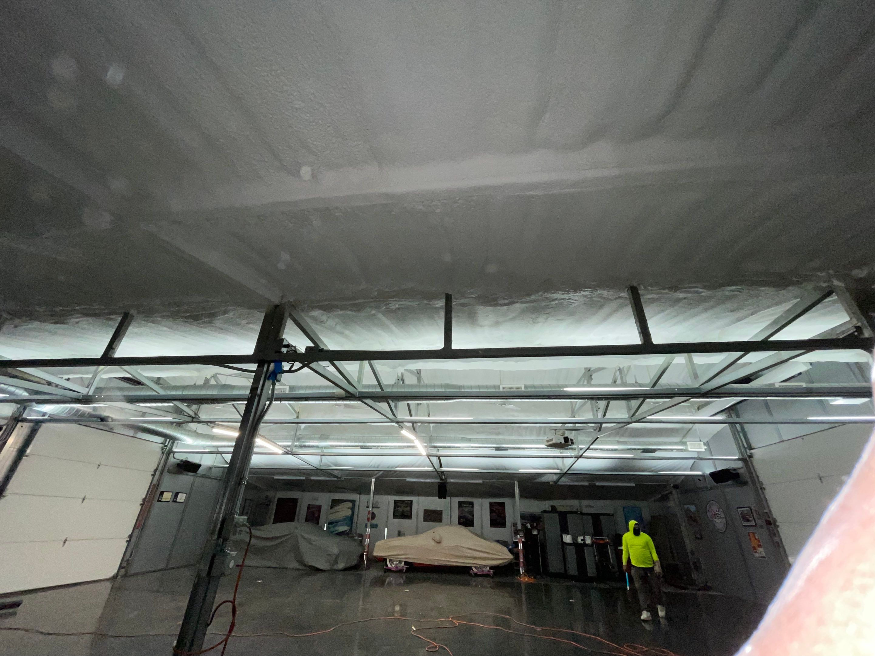 Sunnyvale Tx, Close cell spray foam custom garage  by Apex Insulation Solutions