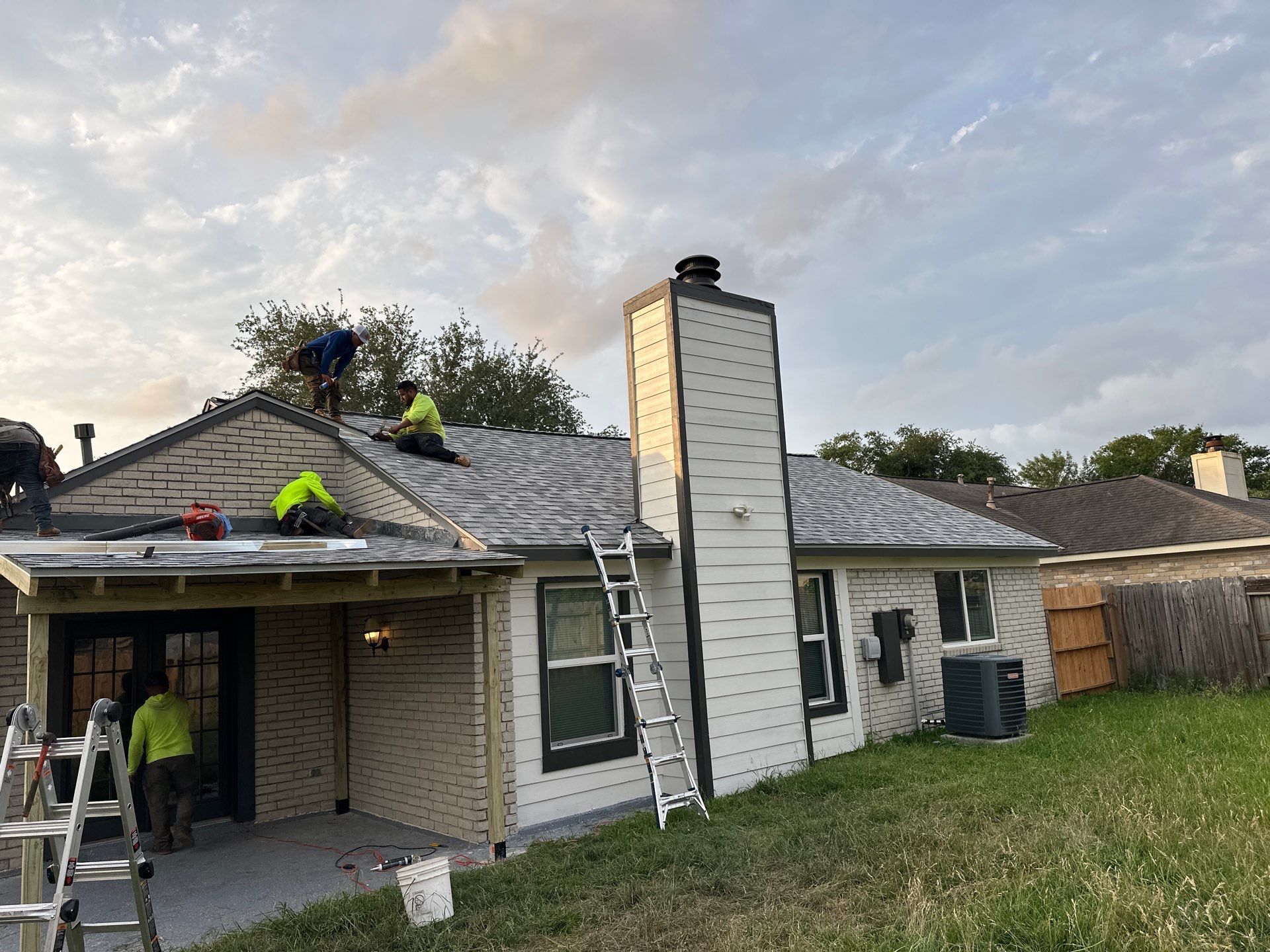 Project in Katy by Motion Roofing