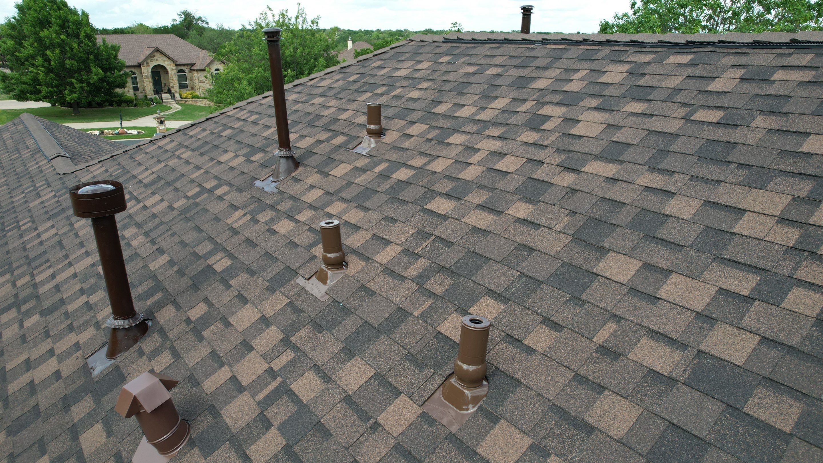 Residential Roofing Installation using IKO Nordic Class 4 - Shadow Brown by Sky High Roofing