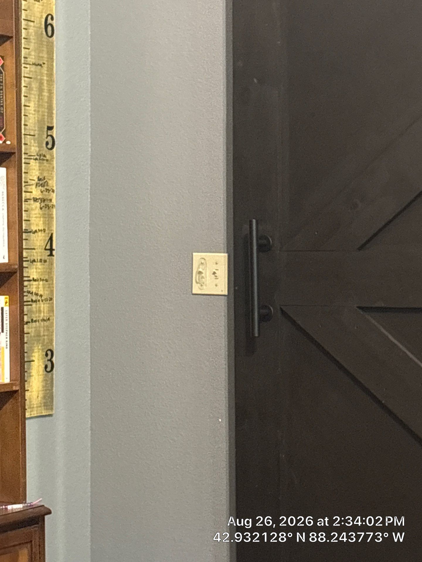 Custom Sliding Barn Door and Interior Updates in Waukesha by CompanyCam Sales Demo
