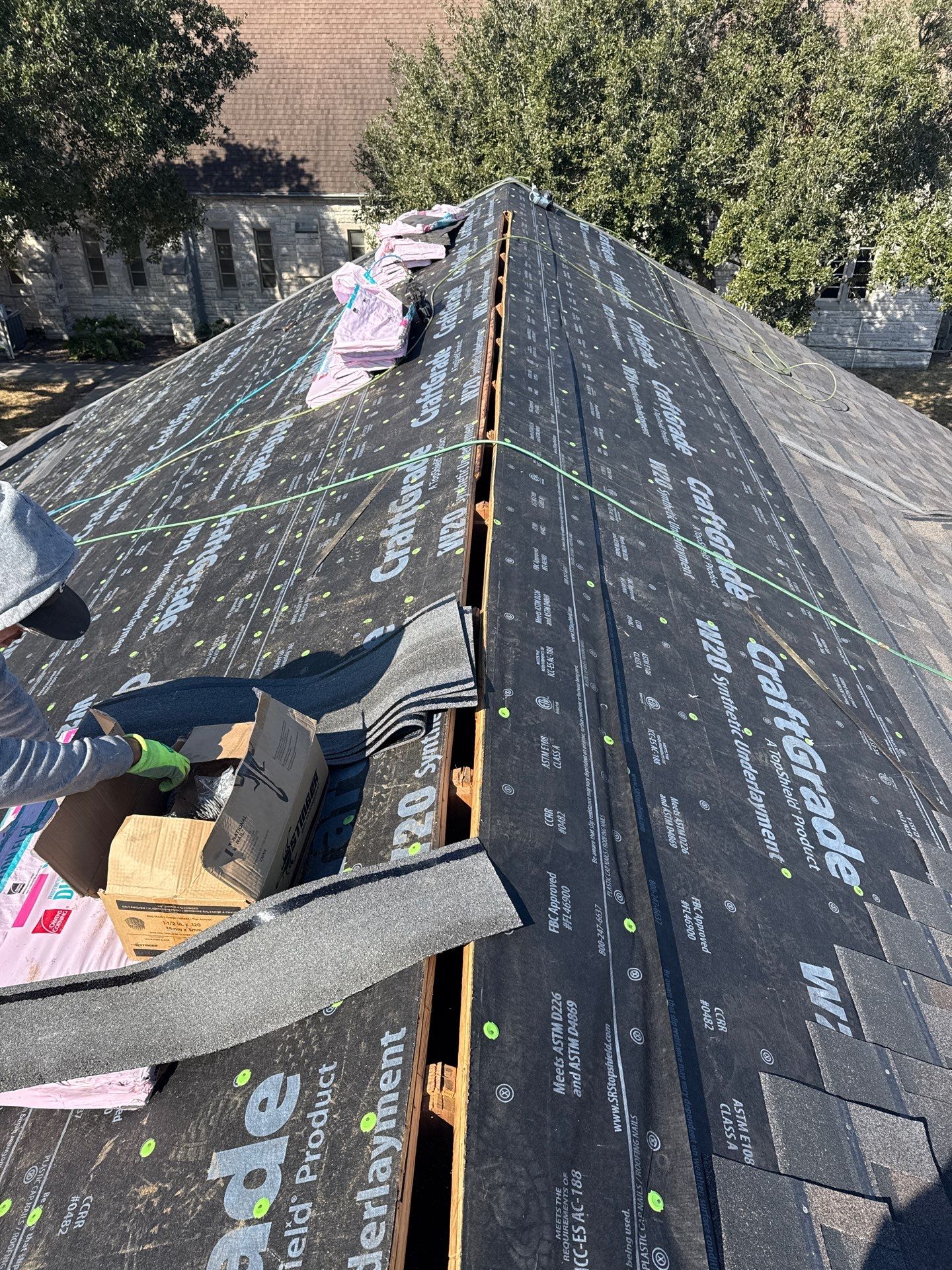 Bishop Church Roof by Bayfront Roofing and Construction