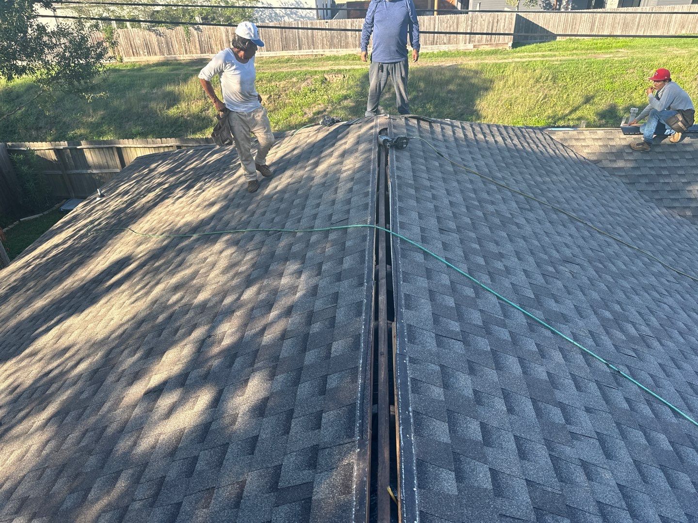 GAF Weathered Wood Roof Replacement in Houston, TX by Houston Roofing & Construction