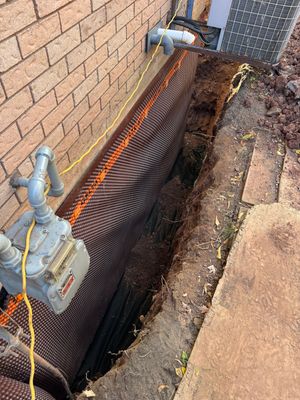 Full House Exterior Waterproofing and Foundation Membrane Installation in Oakville
