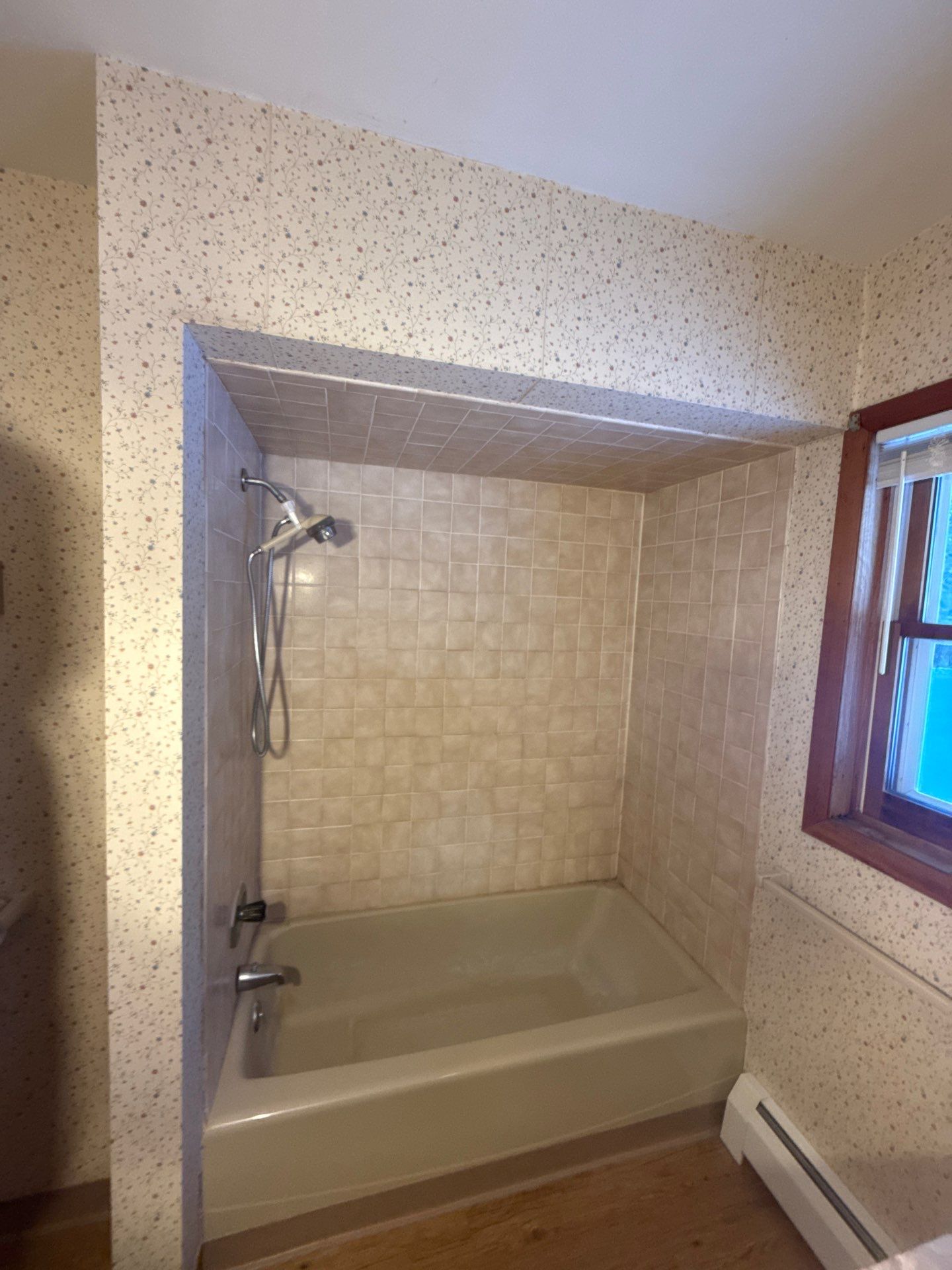 Bath Remodel in Goetzville by Rainbow Seamless Systems