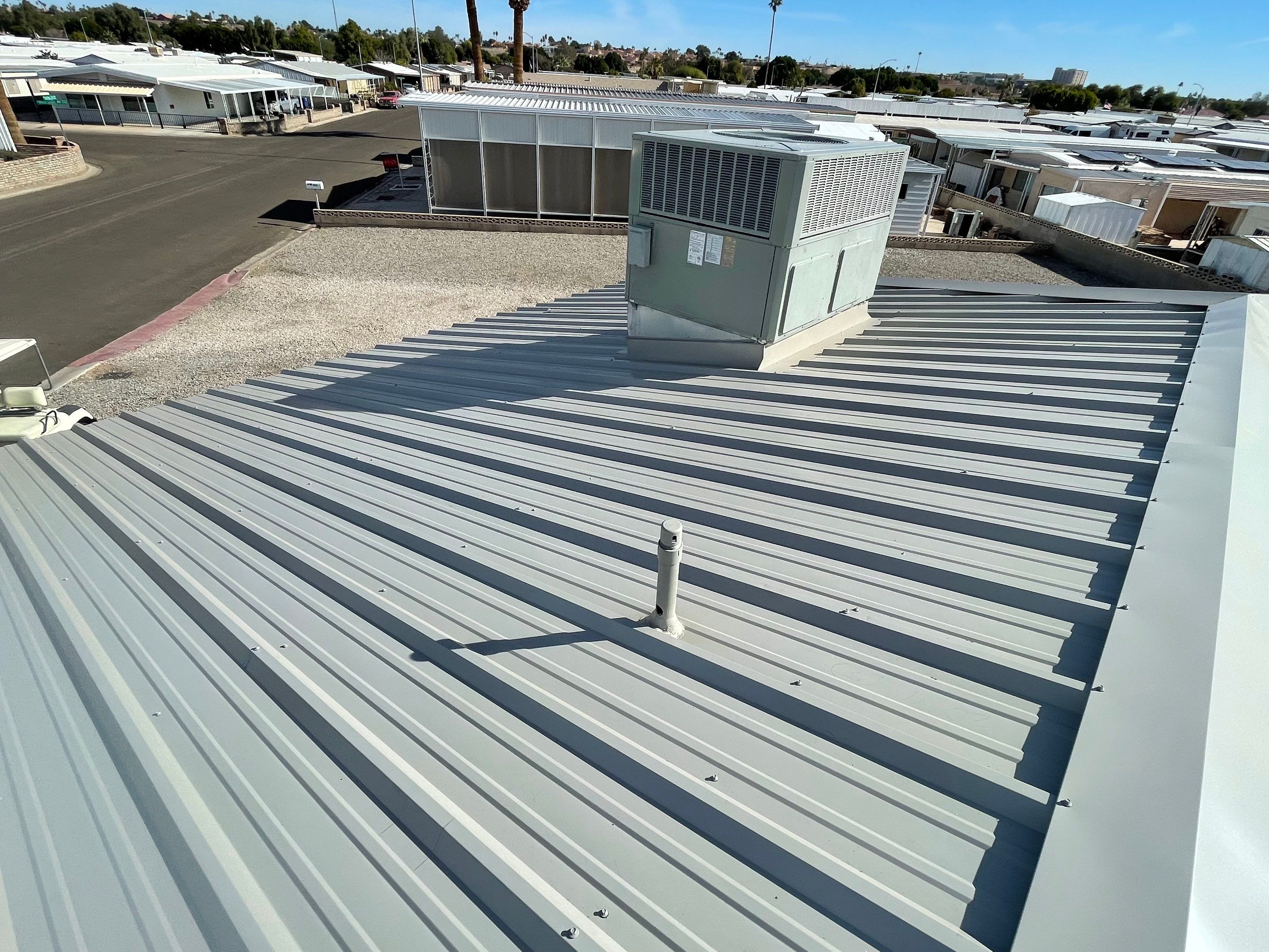 Galvalume Exposed Fastener by Reimagine Roofing