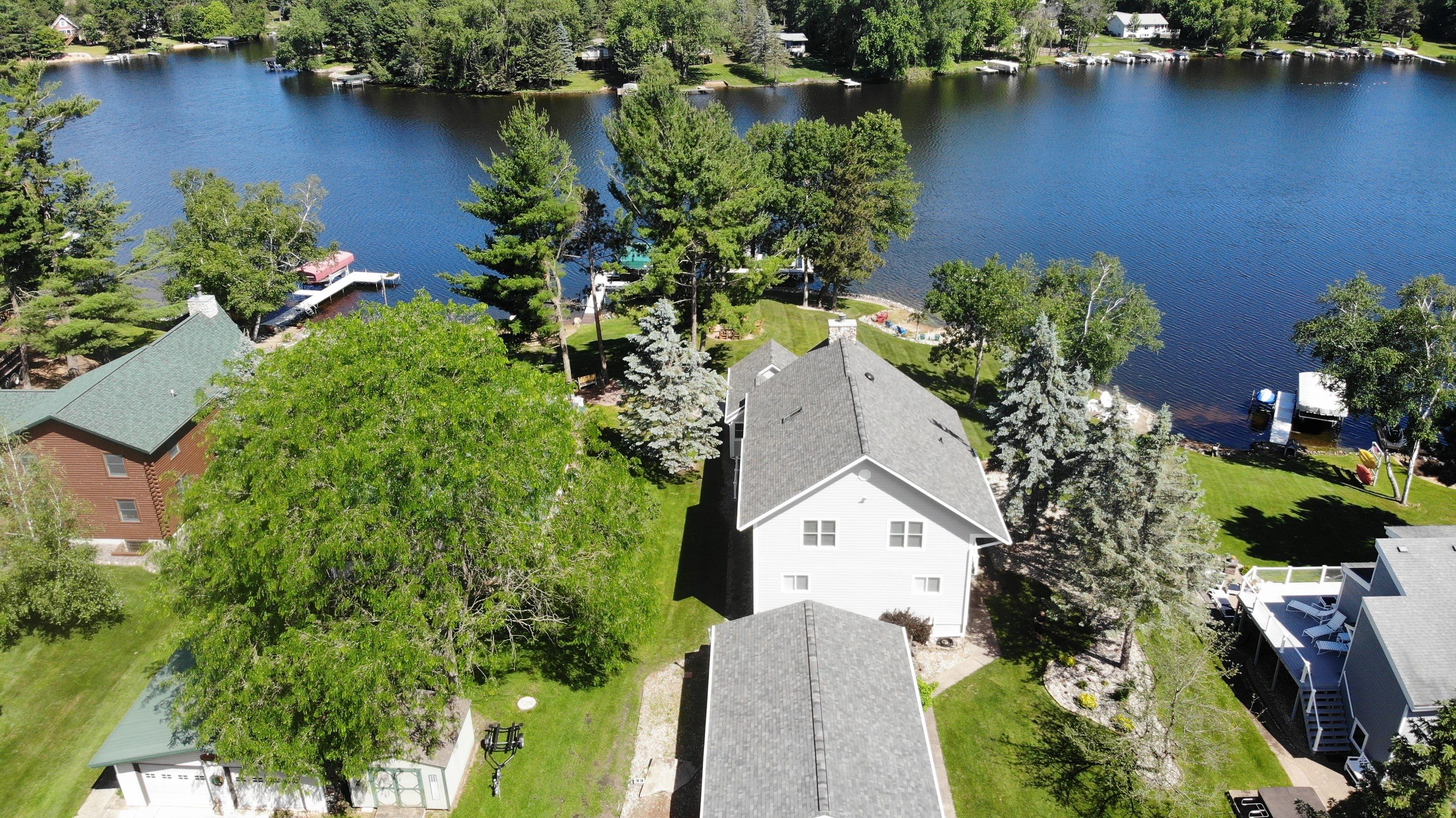 Nekoosa Residential Roof Replacement with Architectural Shingles and Skylights by Mr Roof & Remodeling Co