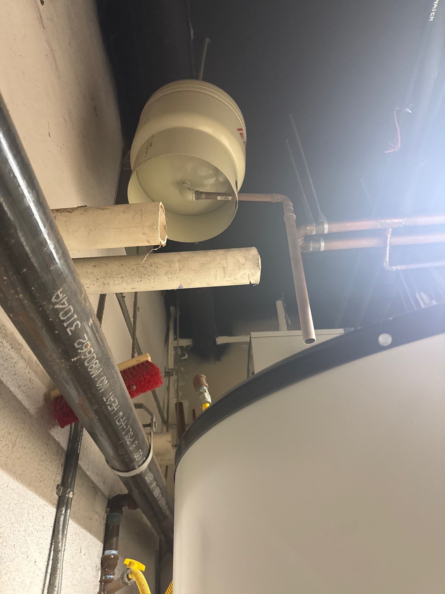 Piping & Water Heater Inspection.  by Us Plumbing 