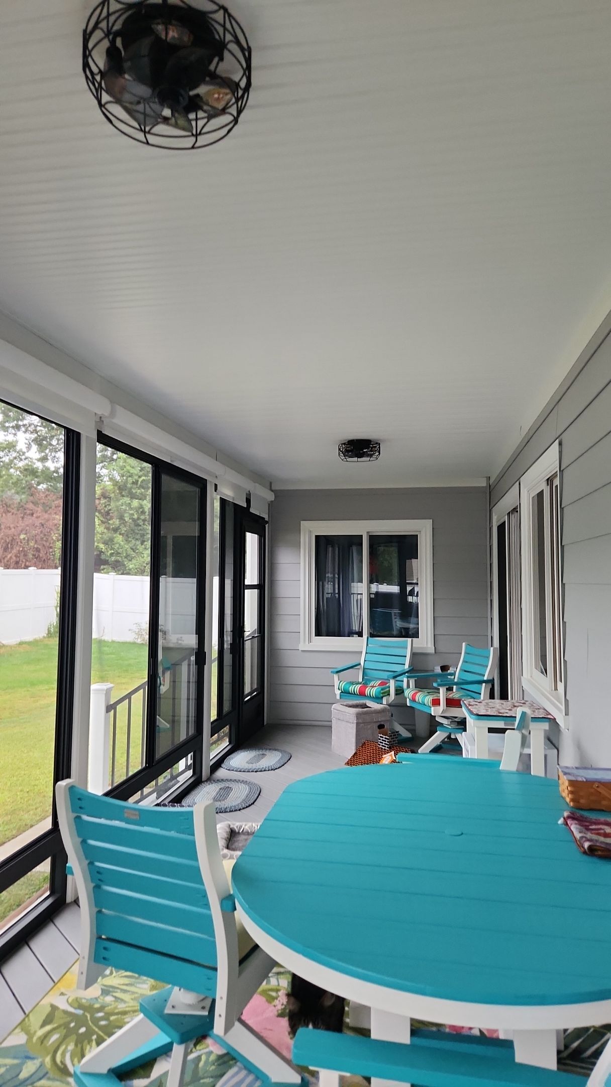 Porch remodel with Summer Space Enclosure by DiGiorgi Roofing and Siding Inc