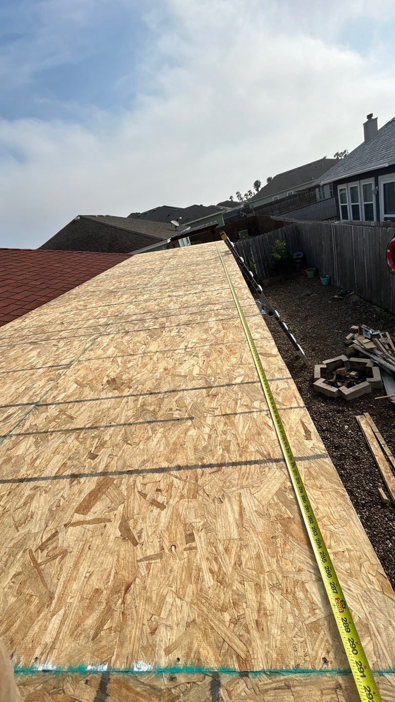 Residential Roofing Installation using Flat Roof System by Lighthouse Roofing