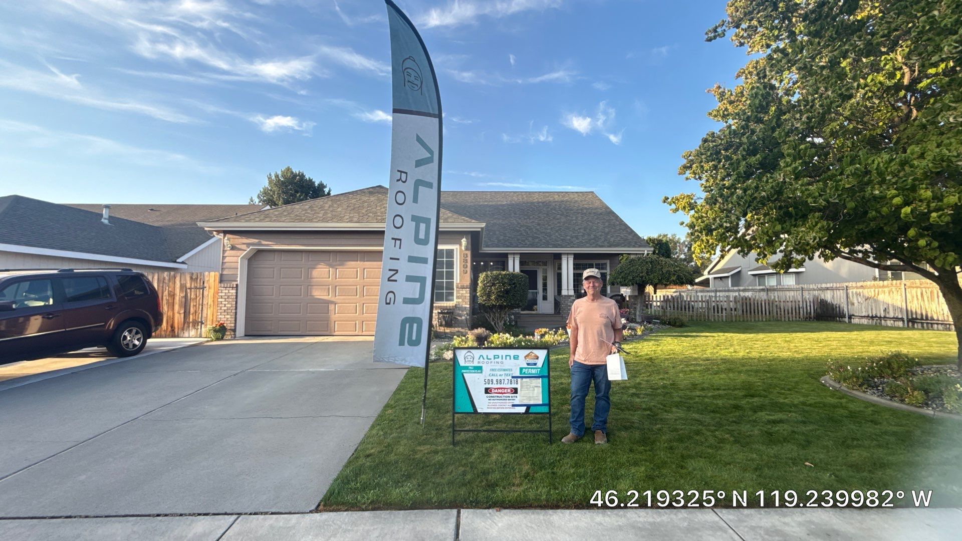 Full Residential Roof Replacement With Architectural Shingles in Kennewick